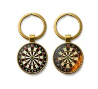 ZWWOGE llavero dardos 2pcs, regalos de dardos para hombres, regalos para jugadores de dardos, regalo de dardos, regalos de dardos, decoración de dardos,diana dardos