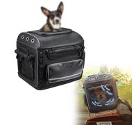 ZWXHN Bolsa para Mascotas De Motocicleta con Portaequipajes para El Asiento del Pasajero para