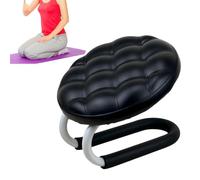 zwxqe Banco de meditación, asiento de atención plena, apoyo cómodo, taburete ergonómico para práctica zen, herramienta plegable compacta, adultos, mujeres, hombres, personas mayores, interiores