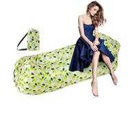 Zwxqe Blow Up Couch, Sofá de aire inflable resistente al agua, muebles al aire libre, cómodo portátil salón, ligero Seating and Sleeping Gear for Travel Movie Beach Outside, Oxford Cloth