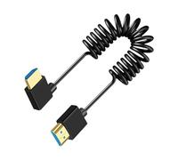 zwxqe Cable Para Cámara Y Monitor - Conector De Resorte Para Pantallas Portátiles,Cable Extensible para Espacios Reducidos Exteriores y Estudio
