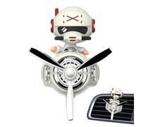 zwxqe Car Air Freshener Vent Clip, Motor Odor Eliminator, Vent Air Humidifier, Vehicle Accessories, Driving Key Chains, 1.97x2.76x2.36 inches for Automotive Smell Elimination