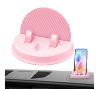 zwxqe Car Dash Phone Holder, 360 grados ajustable teléfono celular, portátil antideslizante succión Cup Stand with Cable Management, Secure Phone for Long Road Trips and Daily Commutes