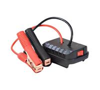 zwxqe Car Start Battery Starter, Safe 18-21 V Portable Adapter Converter, Auto Jump Starter, ideal para camión, RV, al aire libre, automotive Battery Booster inversor