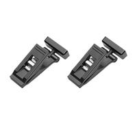 zwxqe Car Ticket Clip Set with Magnetic Hooks for Secure Storage, 2 piezas Adhesive Organizer Clamp for Holding Driving License, Registration Documents, Purse, and More Inside Vehicle, Modelo