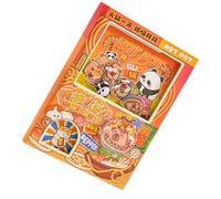 zwxqe Cartoon Gachapon Machine Notebook, Cute Vending Machine Diary, 3.62x5 inches Portable Personal Organizer, School Supplies for Boys and Girls for Time Management and Daily Planning