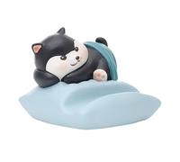 zwxqe Cat Phone Holder, Resin Cell Phone Stand, Lazy Desktop Ornament, Cradle with Anti Slip Base, Cute Truck and Desk Accessory, Workplace Or Home Decor
