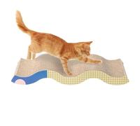 Zwxqe Cat Scratching Board, Kitten Grinding Lounge Scratcher, Cat Bed Pad, Furniture Protection for Small Pets, Scratching for Medium Cats and Kittens