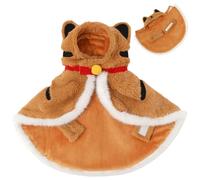 zwxqe Cat Tiger Outfit, Warm Cat Cloak, Hooded Cat Coat, Pet Winter Clothes, Cat Cold Weather Gear, Winter Cat Traje, Cat Cloak, Feline Tiger Traje, Winter Cat Apparel, Cute Cat Outfit,