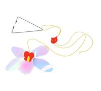 zwxqe Cat Toy for Seat Gold Cage, Dragonfly Feather Toy for Pets, Colgando Cat Toy for Ejercice, Cat Teaser Toy for Kitten Play, Interactive Dragonfly Toy for Cats, Ejercising Dragonfly Toy for