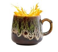 Zwxqe Ceramic Coffee Cup, Household Tea Mug, Fashionable Ceramic Cup Design, Coffee and Tea Mug for Home, Stylish Coffee Coffee Mug for Work, Fashionable Tea Cups for Offices