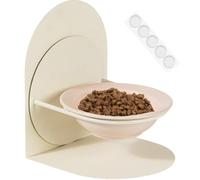 Zwxqe Ceramic Dog Bowl | Pet Water Bowl | Magnetic Pet Bowl Stand, Anti