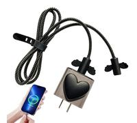 zwxqe Charger Cable Protector,Data Cable Protector - Charger Psrotective Casse Love Wings Cellphone Wire Accessories sPortable For Electrical Daily Use Phone