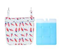 zwxqe Cooling Mat, Pet Rug, Chew Resistant Washable Cold Pad 9.45x10.43 Inches for Small Dogs, Bunnies, and Other Pets, Portable Summer Relief Mat Kennel, Car, Garden, Sofa, Bedroom, Beach, Travel