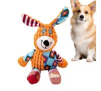 zwxqe - de dentición de peluche para perros, para masticar, para perros con papel arrugado, para juegos al aire libre, parque camping, interior, educación, soledad