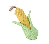 zwxqe Dog Squeaky Toys Puppies, Plush Corn Pet Teething Toy, Sturdy Colorful Soft Chew Toy Hygiene, Boredom Relief, and Interactive Play for Dogs of All Ages