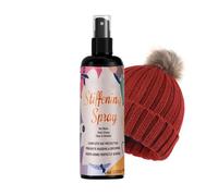 zwxqe Fabric Stiffener Ganchillo, 100 ml Quick Drying Hardener Spray, Easy Use Straw Hat and Lace Craft Stiffening Solution for Wool, Felt, Crochet Projects, Holiday Decorations Crafting