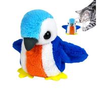 zwxqe Flying Bird Cat Toy, Automatic Electric Bird Toy, Plush Chirping Bird Toy For Cats, Realistic Catnip Bird Toy, Indoor Bird Cat Toy, Electric Chirping Bird Toy, Cat Toy That Relieves Boredom