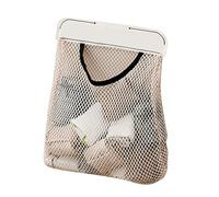 zwxqe Foil Holders and Organizers, Mesh Storage Bag Wall Mount Dispenser, Pocket Door Hanger No Drilling Rack, Storage Organizer for Cling Wrap, Space Saving Kitchen and Home Solution