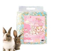 Zwxqe Gerbil Bedding, Natural Hamster Fluff, Pet Bedding, Chinchilla Bedding, Rabbit Paper Litter, Small Animal Bedding, Odor Control Bedding, Hedgehog Bedding