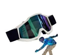 Zwxqe - Goggles de motociclismo para hombre, anti-UV Racing Goggles, no deslizante, anti fog motocross Goggles, antipolvo Goggles, padded Riding Goggles para adultos, juventud y motocross Goggles