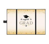 zwxqe Graduation Guest Book 2025, Congratulation Graduates Card Book, Graduates Poster Board Graduation Guestbook 2025, Perfect for College Celebration and Party Memories