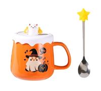 zwxqe Halloween Coffee Mug | Witch Mug | Halloween Ceramic Coffee Cup
