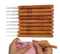 zwxqe Hooks, ergonómico Knitting Yarn Crocheting Needles, Weave Yarn Knitting Needles Kit, Crochet Needles for Beginners, Knitting Needles Set, Crocheting Yarn Kit, Crochet Hooks for Knitters