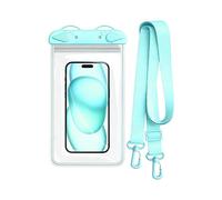 zwxqe impermeable para teléfono | Soporte seco para teléfono celular con cordón, subacuática para teléfono, para playa, crucero, viaje por carretera, vacaciones, piscina, viajes, natación
