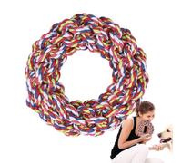 zwxqe Juguete de cuerda para perro, juguetes agresivos para masticar para perros, juguete indestructible de cuerda para perro, juguete de cuerda para perros grandes, juguete de cuerda para perros
