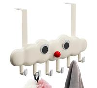 zwxqe Kids Room Hooks, Cloud Bathroom Hooks, Wall Hooks for Towel, Towel Hook Organizer, Wall Space Savers, Cute Wall Hooks, Towel Hooks for Bedrooms, Living Rooms, Bathrooms