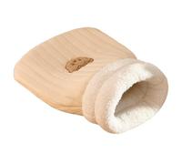 zwxqe Linen Fabric Bed Cave for Cats and Small Dogs | Washable Cat
