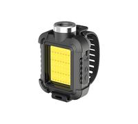 zwxqe Luz portátil - Linterna de 1000 mAh para correr, iluminación compacta con correa de muñeca ajustable, linternas recargables portátiles para senderismo, caminatas nocturnas, camping, y