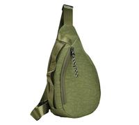 Zwxqe Men Sling Bag, Multi Pocket Man Purse con correas ajustables, Running Belt Bag for Fashionable Phone Holder, ideal para conmutar y viajar Necessary the Go, caoba, Se référer au descriptif