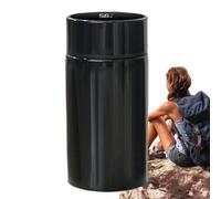 zwxqe Mini Tumbler - Temperatura Display Stainless Steel Water Mug, Insulated Drink Contenedor, doble pared Vacuum Build with Leak Resistant Lid Design, Travel Tumbler Cup for Home and Offices Use