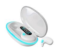 Zwxqe Noise Cancelling Sports Earphones, Lightweight Wireless in ear Headset with Clear Audio, Cómodo Invisible Earbuds for Workouts, Travel, and Daily Use