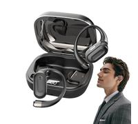 zwxqe Open Earbuds with Secure Fit & Clear Sound, Wireless Open Buds Headphones for Immersive Audio, Versatile Consumer Electronics for Work, Swimming, Sports, Running