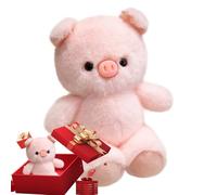 zwxqe Panda Stuffed Animal - 16 Inch Plush Pillow Doll Cute Toy for Kids, Ultra Soft Cuddly Design with Expression, Decorative Throw Cushion for Bedroom Sofa Car Bed Birthday Present, 9.84 Inches