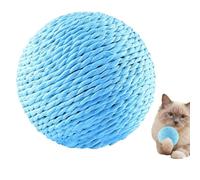 zwxqe - Pelota rodante para gato, juguete raspador interactivo para gatos | Globo enrollable para garra gato para casa, apartamento, salón, balcón, jardín, patio, patio
