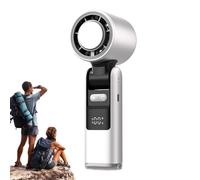zwxqe plegable Powerful Winds Fan, Personal Desk Fan, Battery Operated Desk Fan, Quiet Hand Fan, Portable Pocket Fan, Family Handheld Fan, Portable Personal Desk Fan With Battery Operated Design