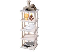 zwxqe plegable Shoe Rack | Portable Shoe Organizer | Stackable Shoe Storage, Shoe Rack, Space-Saving Shoe Storage, Lightweight Shoe Rack, Shoe Rack for Closet