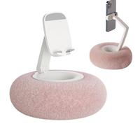 zwxqe Plush Pillow Phone Tablet Holder, Tablet Pillow Cell Phone Holder, Adjustable Tablet Stand, Adjustable Tablet Holder for Bed, Portable Tablet Stand Holder, Stable Phone Holder for Bed