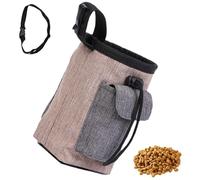 zwxqe portátil para golosinas para Perros, de Entrenamiento para Mascotas, contenedor de Aperitivos para pasear Animales, práctica de Viaje al Aire Libre y Senderismo para Caminar