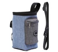 zwxqe portátil para golosinas para Perros, de Entrenamiento para Mascotas, contenedor de Aperitivos para pasear Animales, práctica de Viaje al Aire Libre y Senderismo para Caminar