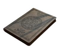 zwxqe Professional Note Diary, Portable A5 Journal, Stylish Writing Organizer, Leather-Bound Notebook, Creative Writing Book, A5 Leather Planner, Personal Organizers for Note Taking