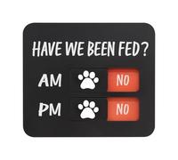 zwxqe Recordatorio de alimentación - Plan de alimentación magnético contra sobrealimentación | 2 placas de visualización de comida para gatos | Para armarios, paredes, diarios, puertas, cajas, hogar