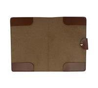 zwxqe Soporte para tarjeta de puntuación de golf, funda para libro de yardas, funda de piel sintética, diseño de accesorios deportivos duraderos, organizador portátil compacto, ideal para amigos