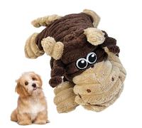 zwxqe Squeaky Dog Toys, Plush Calming Design, Cute Interactive Pet Play Supplies and Stuffed Chewing Training Tools for Puppies, Ideal Boredom, Daily Fun, Mental Engagement