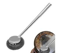 zwxqe Steel Wool Scrubber, High-Density Pulishing Stainless Steel Scrubbing Pads, Portable Scouring Pads for Pots, Cookers, Tableware, Sinks, Range Hoods
