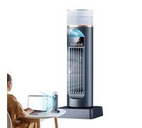 zwxqe Tower Fan, Portable Smart Fan Bedroom, Silent Sturdy Rotating Ventilador, 4.72x13.58 inches Energy Efficient Standing Cooling for Home Office Dorm Room and Sleeping Use